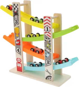 Kisangel 1 Set Gliding Track Car for Multi Race Track Ramp for Fun Birthday Present for Boys and Engaging Parent Playtime