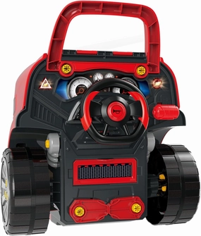 Large Truck Engine Toy, Kids Mechanic Repair Set for 3-5 Yr Toddlers, Big Builder Kit, Take Apart Motor Vehicle Pretent Play Car Service Station, Stocking Gift for Boys