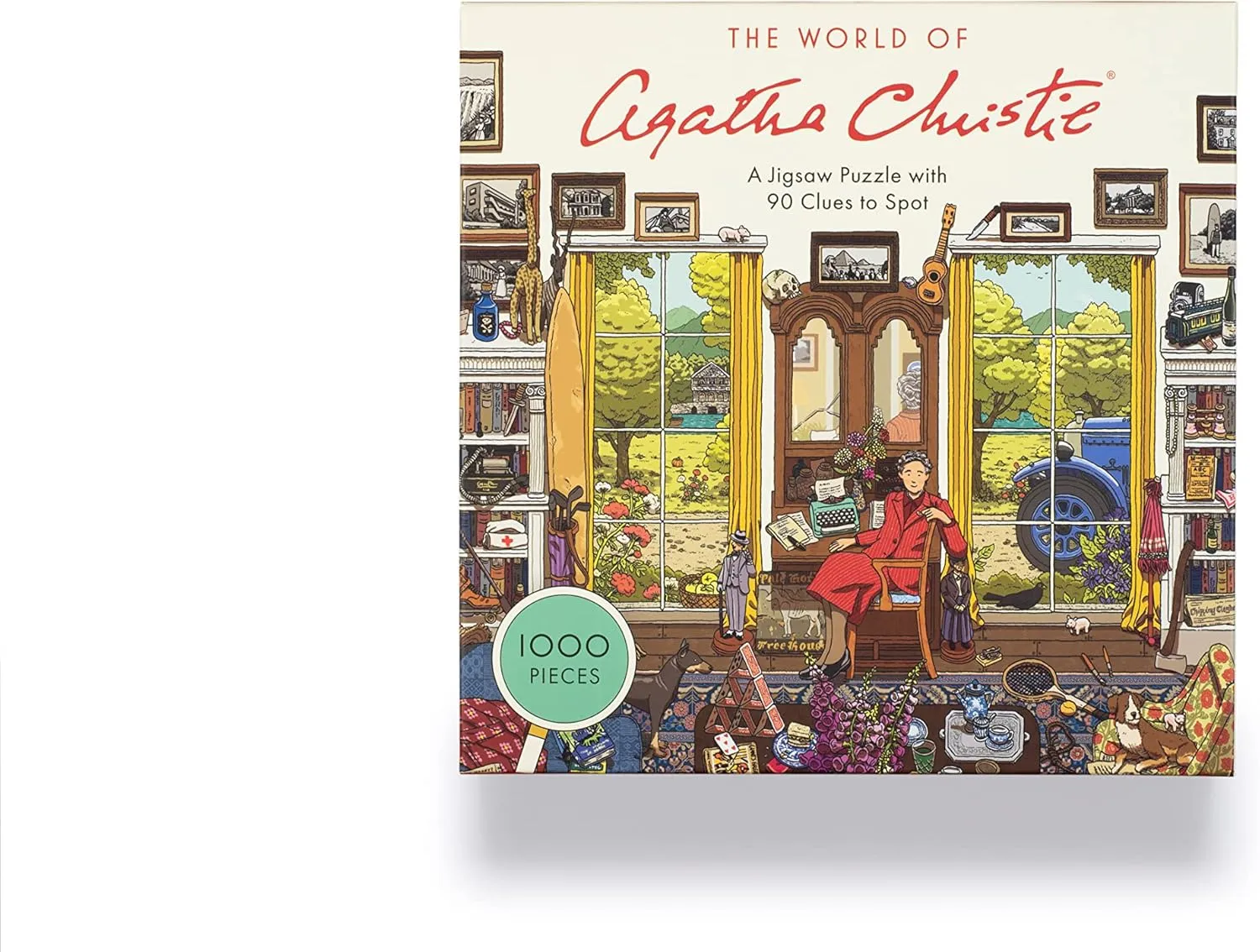 Laurence King The World of Agatha Christie 1000 Piece Puzzle