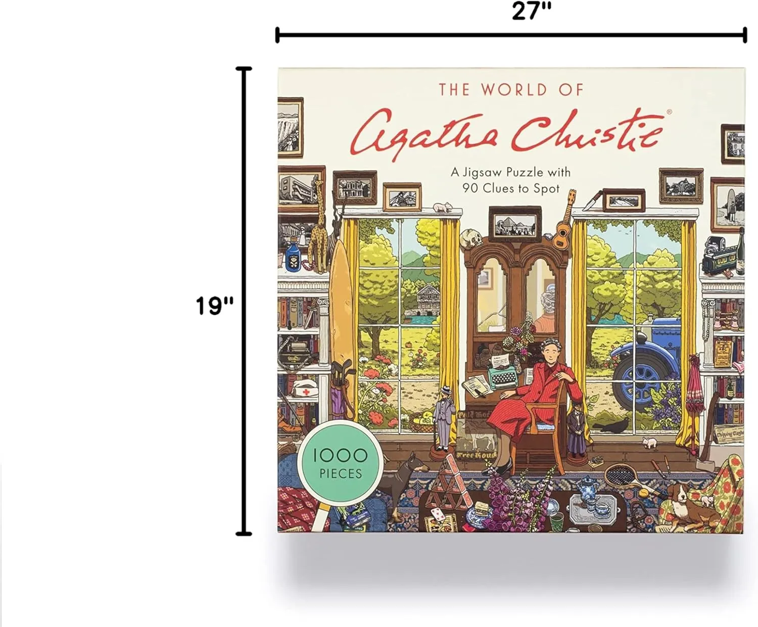 Laurence King The World of Agatha Christie 1000 Piece Puzzle