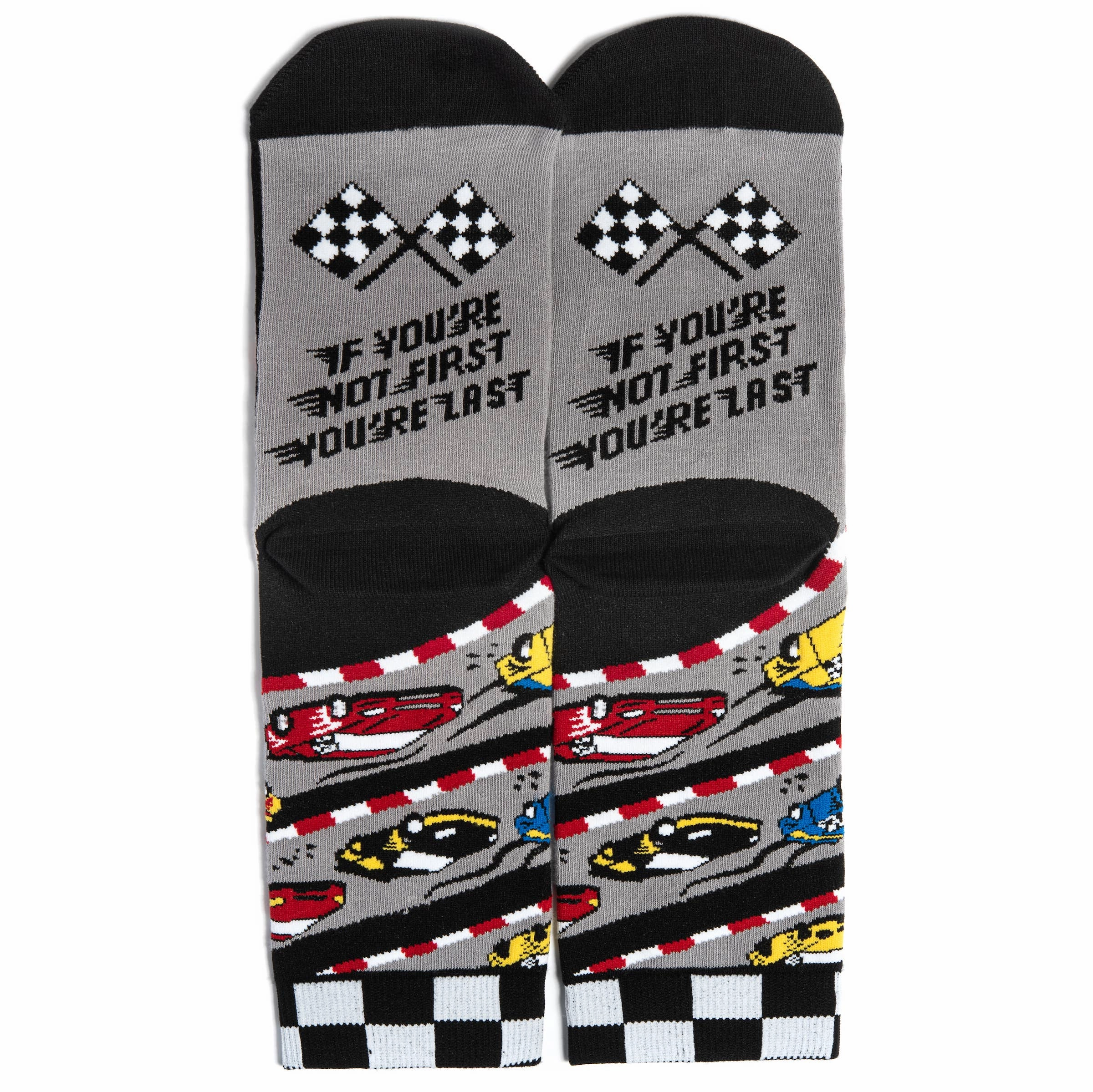 Lavley - If You're Not First, You're Last Racing Socks