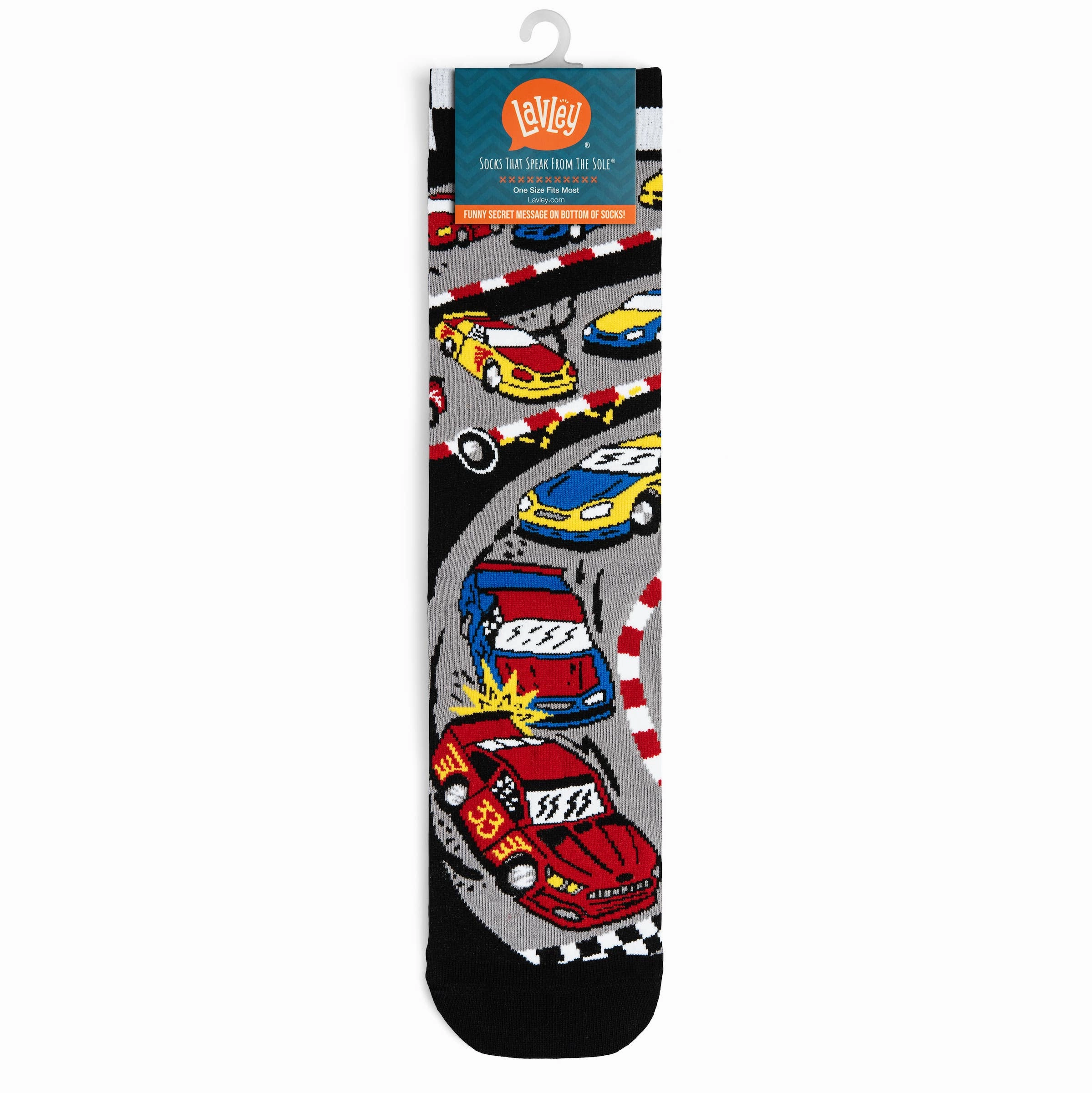 Lavley - If You're Not First, You're Last Racing Socks