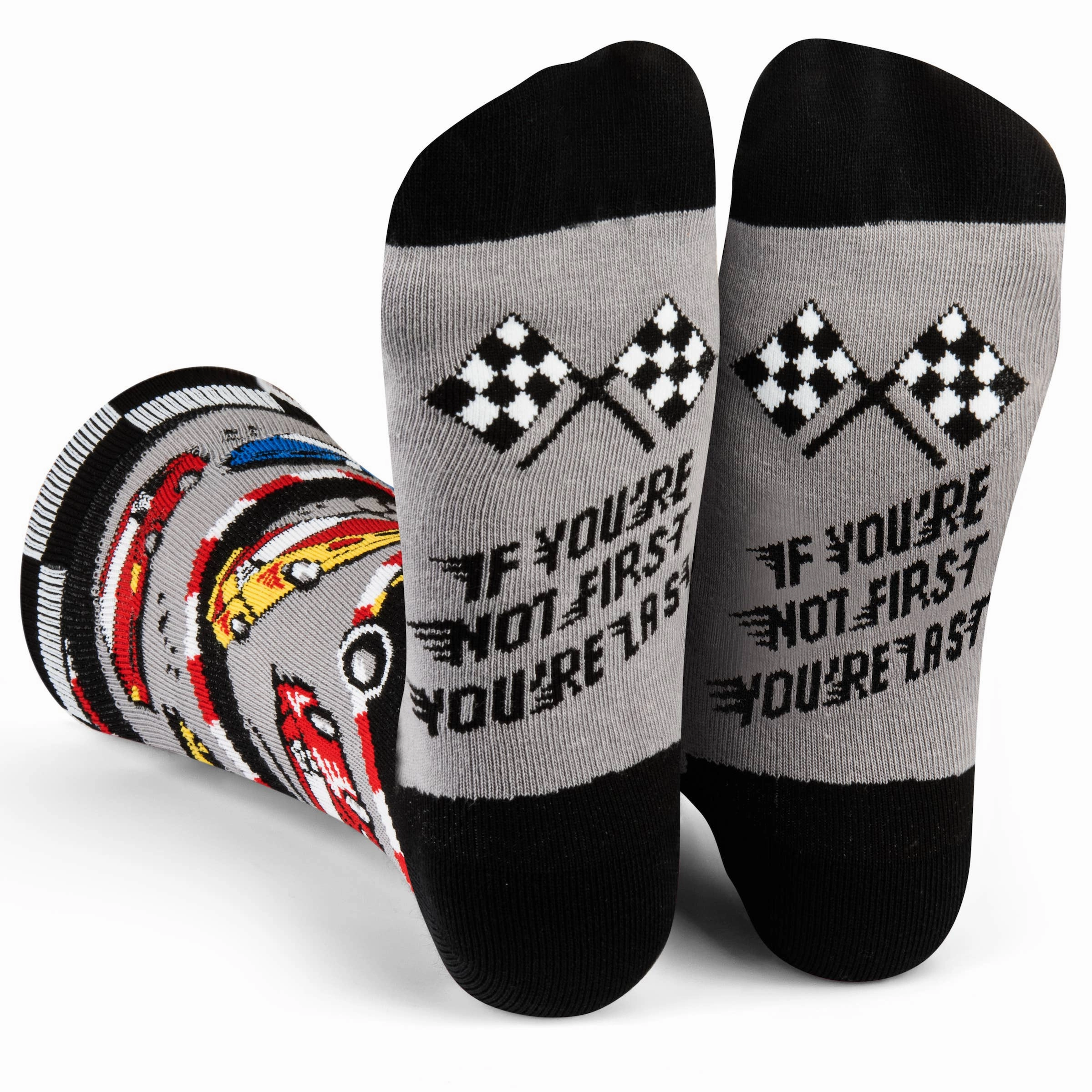 Lavley - If You're Not First, You're Last Racing Socks