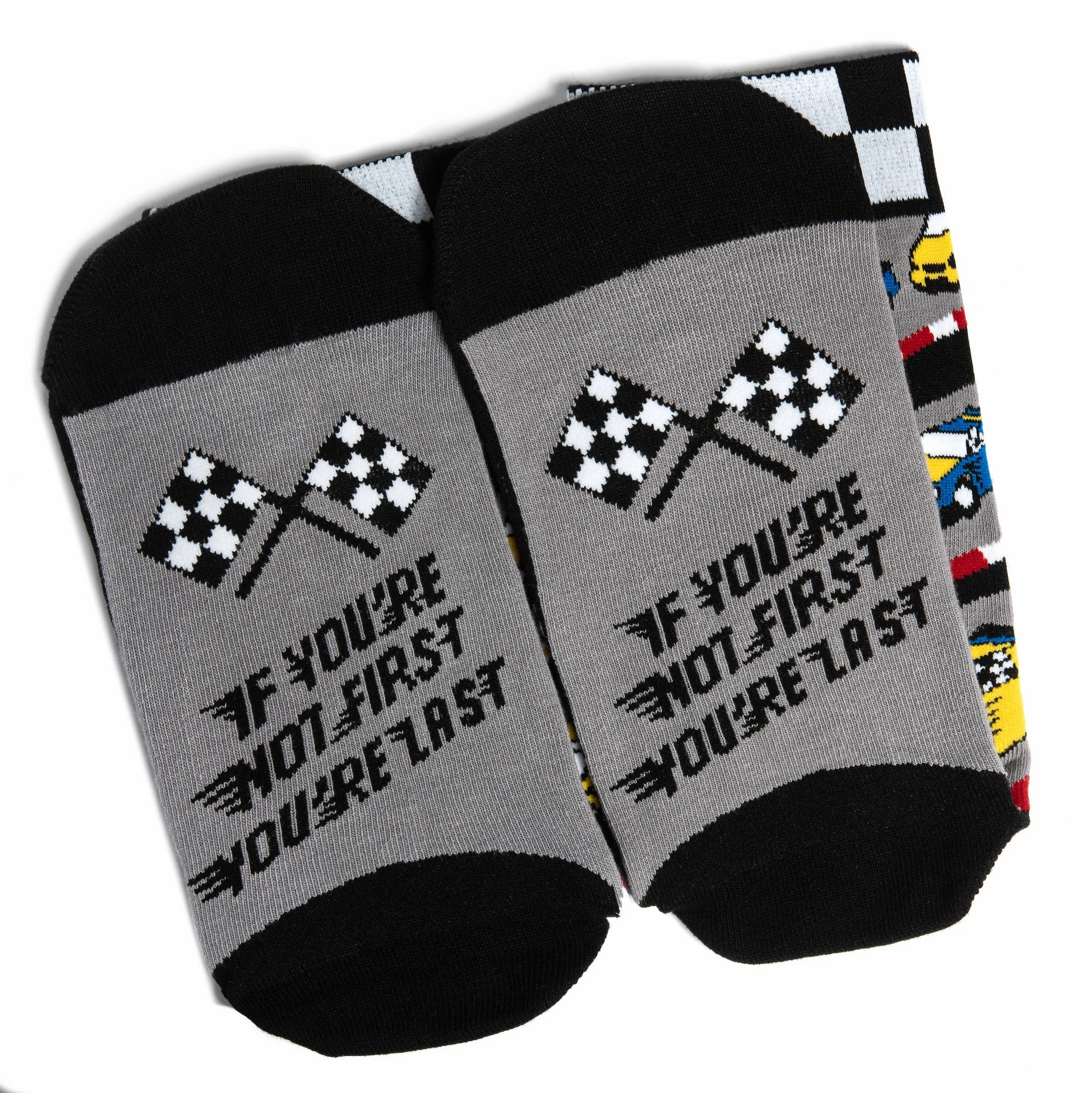 Lavley - If You're Not First, You're Last Racing Socks
