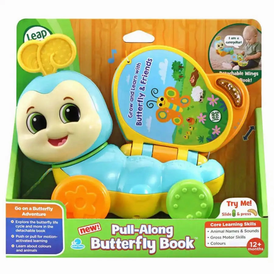 Leapfrog - Pull-Along Butterfly Book