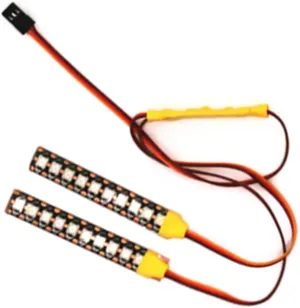 LED Light Bar Roof Lamp Light Strip Colorful LED Light RC Car Upgrade Parts for Axial 1/10 RC Crawler Car