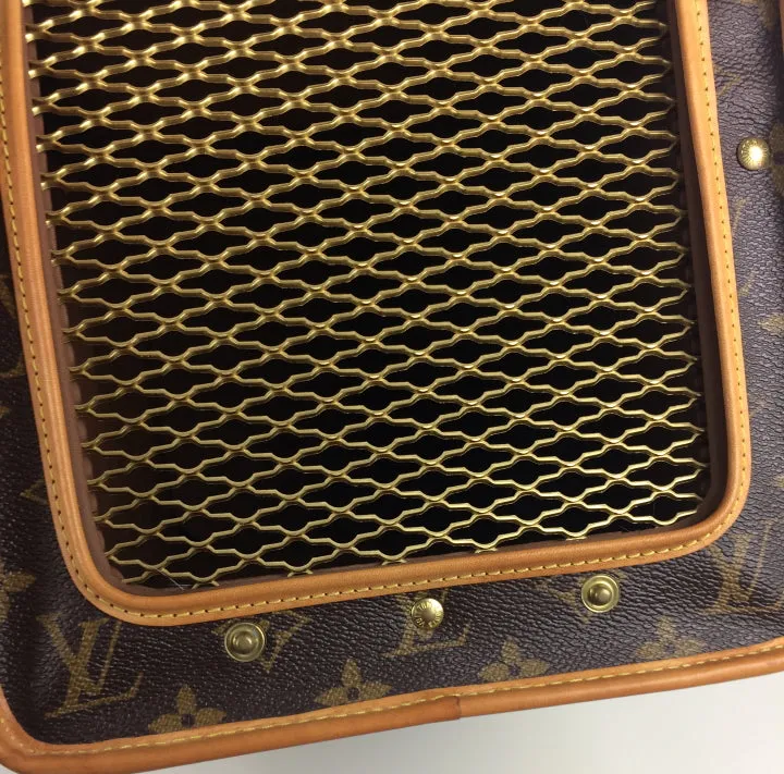 Louis Vuitton pet/ dog carrier 40 monogram