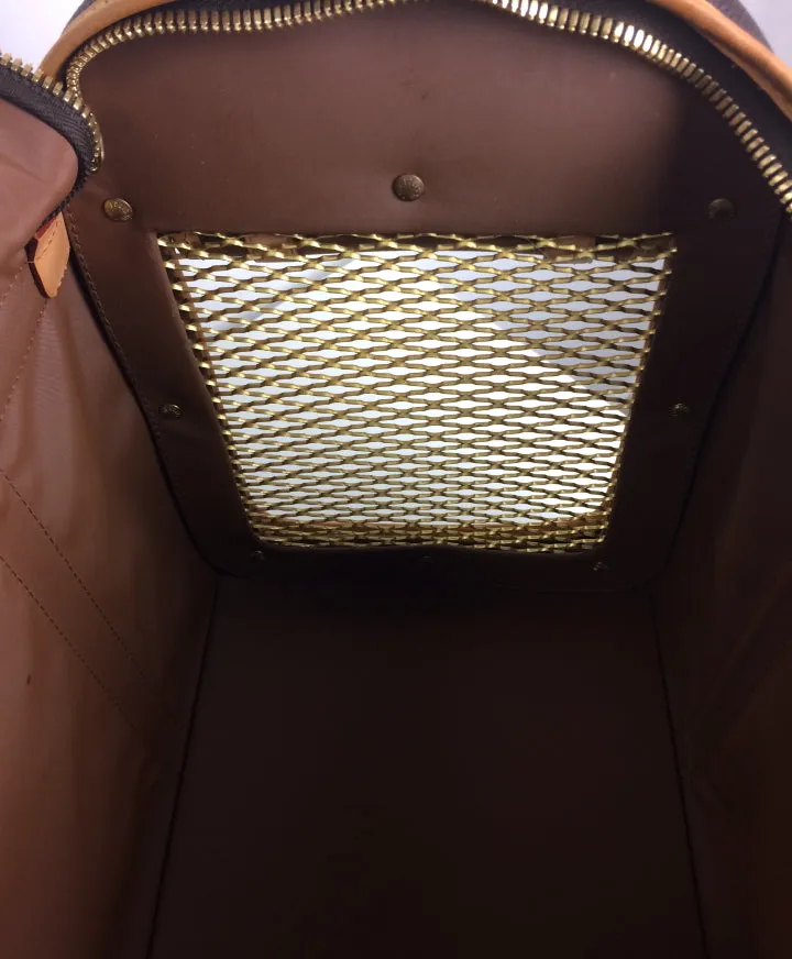 Louis Vuitton pet/ dog carrier 40 monogram