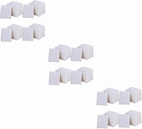 MAGICLULU 3sets 100ct Cotton Rounds for Makeup Double-Sided Facial Puff Feminine Pad Makeup Accessories 222pcs*3