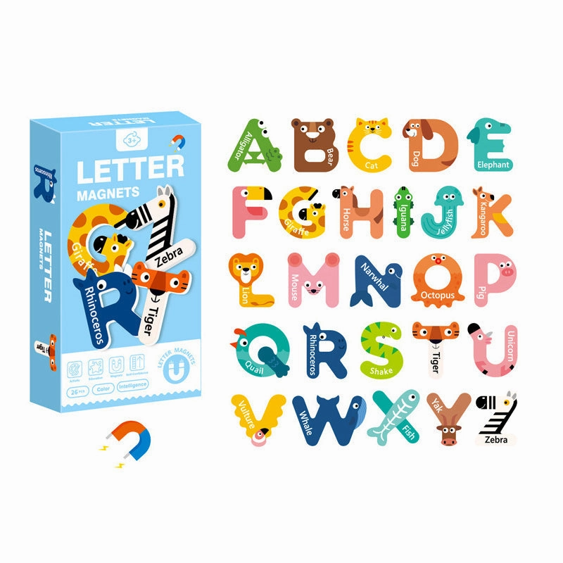 Magnetic Letters And Numbers - Kids Learning Toys