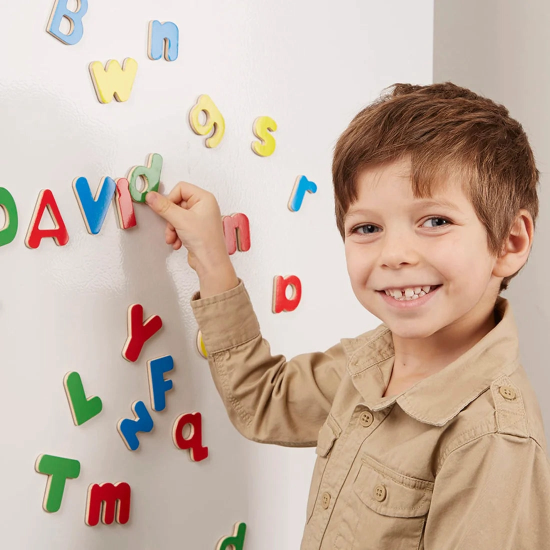 Magnetic Letters Wooden