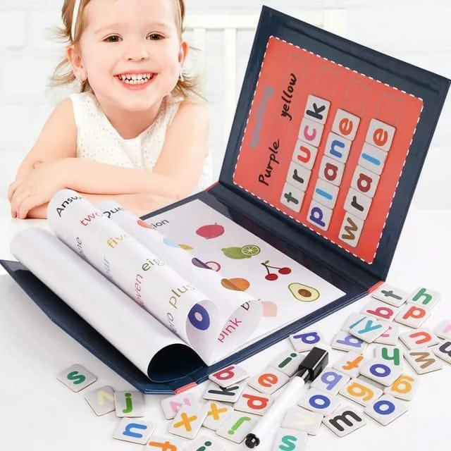 Magnetic Spelling Game Board  for Toddlers & Preschoolers