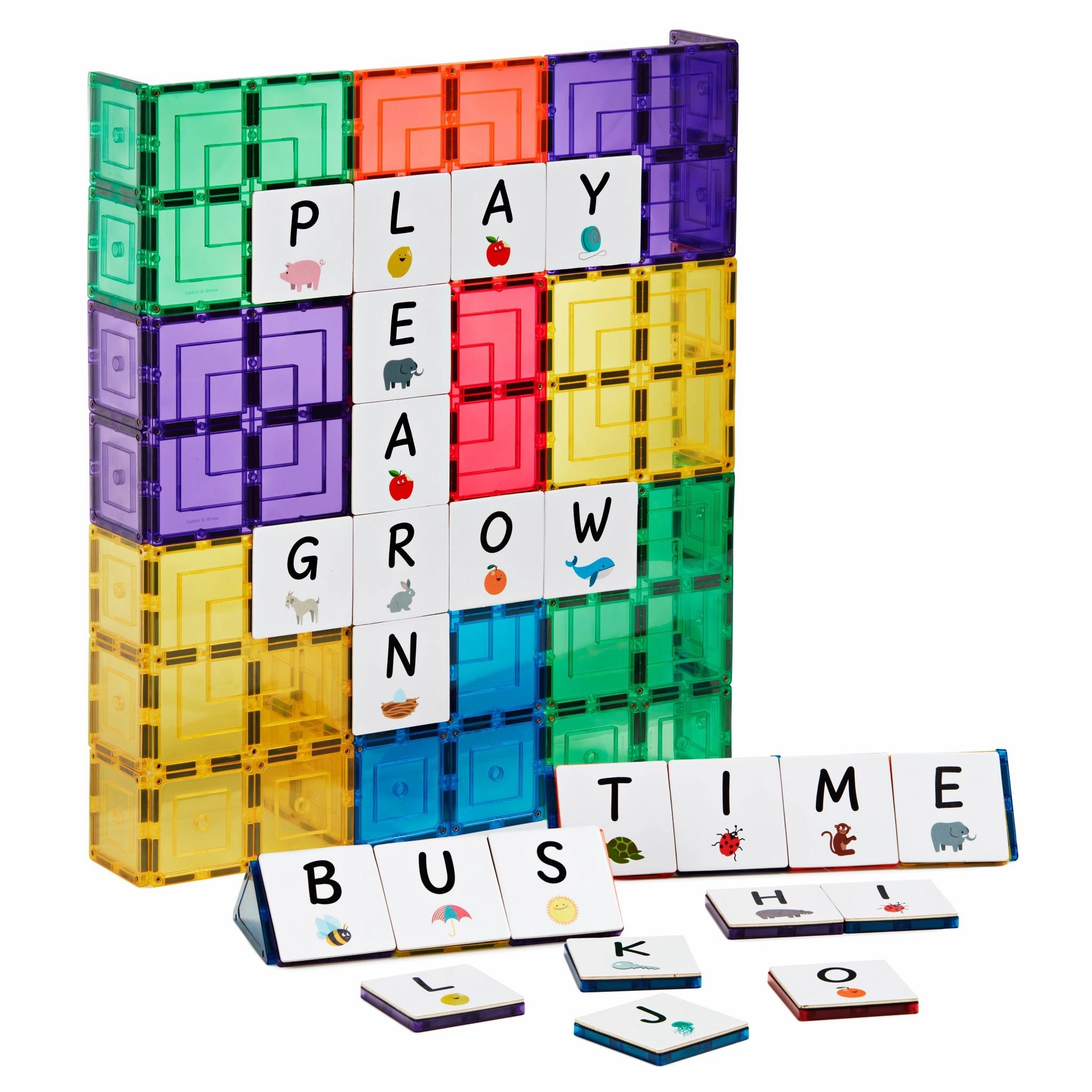 Magnetic Tile Topper - Alphabet Upper Case Pack