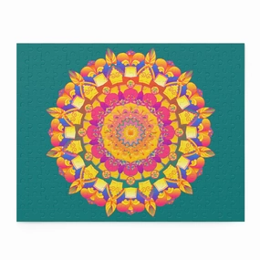 Mandala Art Puzzle - 252/500 Pieces