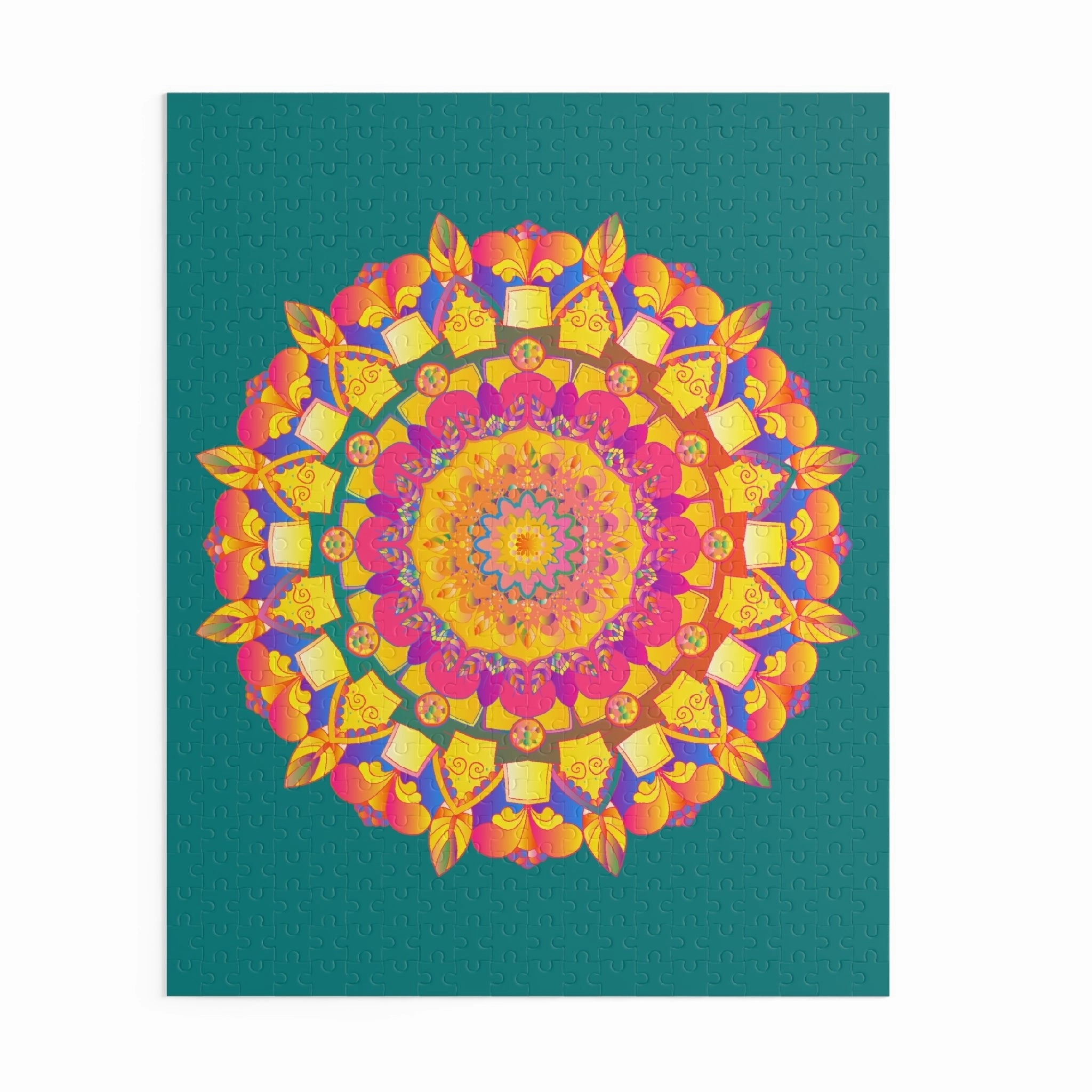 Mandala Art Puzzle - 252/500 Pieces