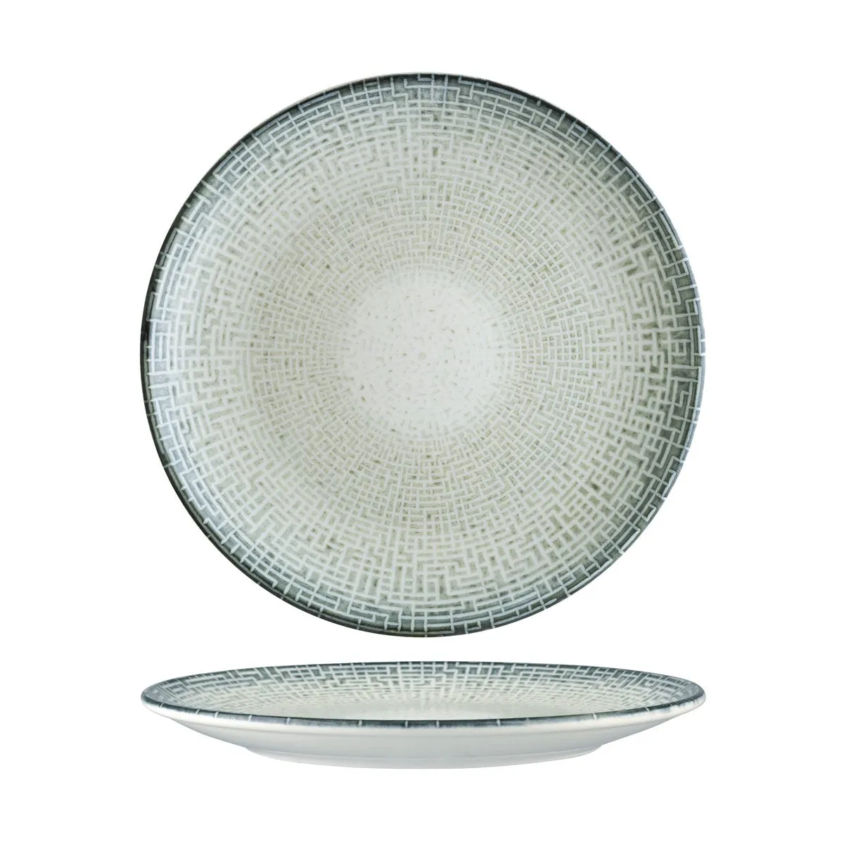 Maze Round Coupe Plate 270mm