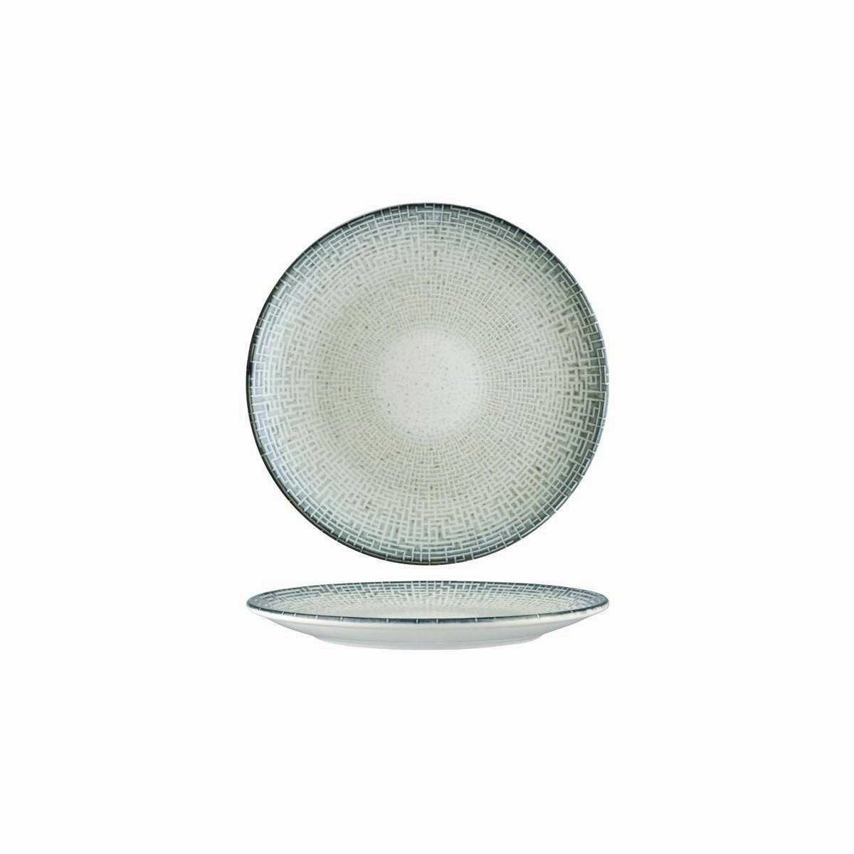 Maze Round Coupe Plate 210mm