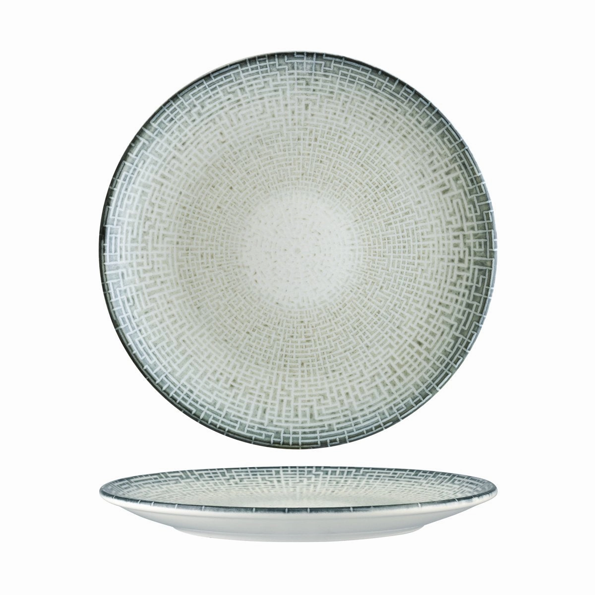 Maze Round Coupe Plate 270mm