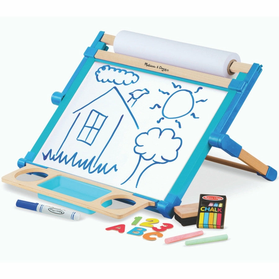 Melissa & Doug - Double-Sided Magnetic Tabletop Easel