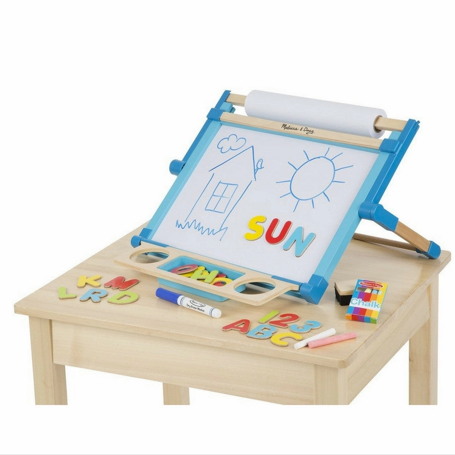 Melissa & Doug - Double-Sided Magnetic Tabletop Easel