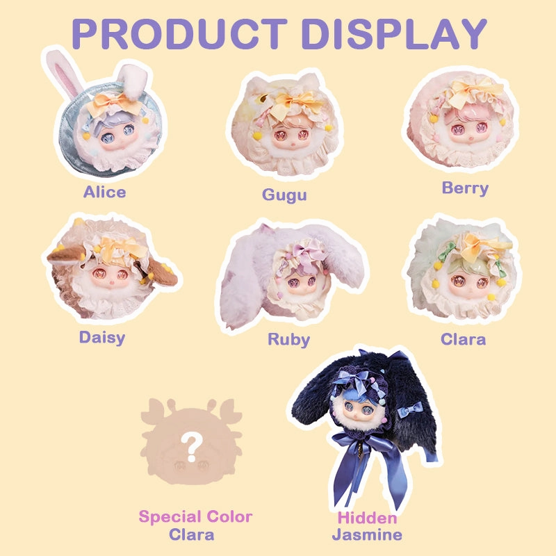 Moni Cat Roro Fluffy Swap Box Series Plush Blind Box