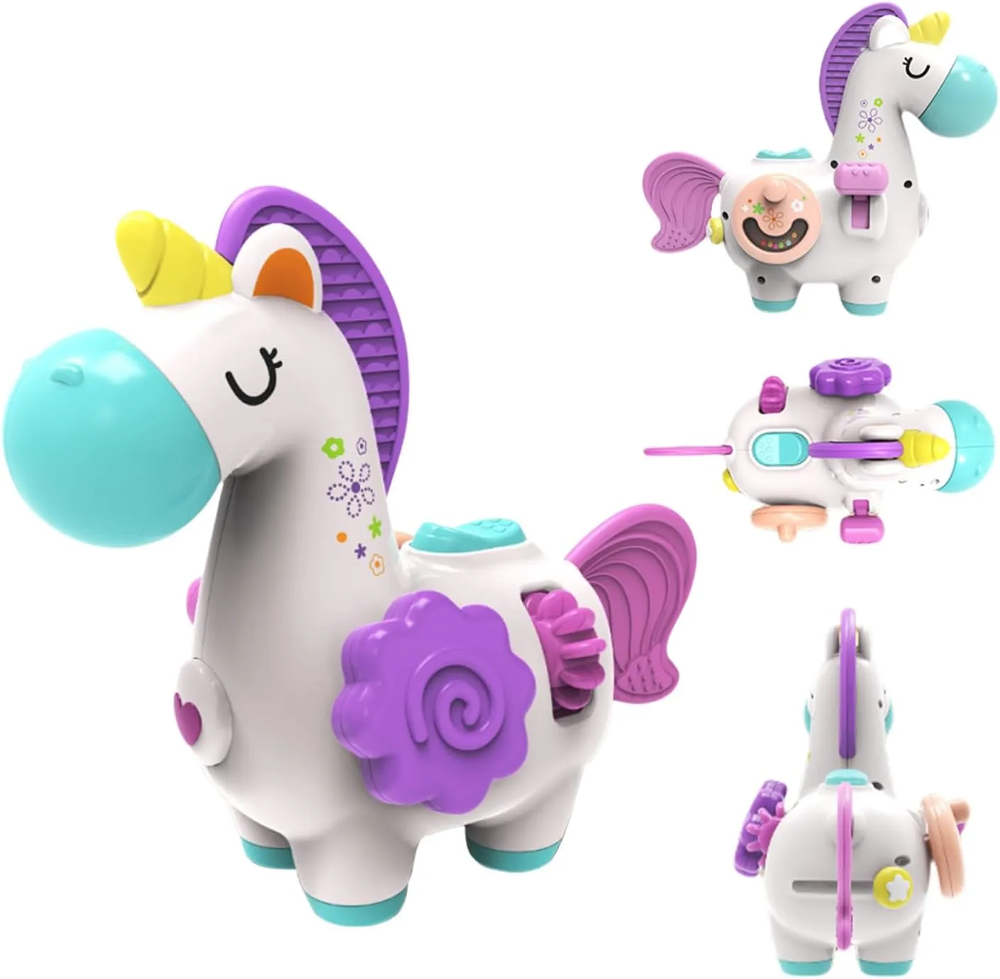 Montessori Toys for 1 Year Old, Busy Board Toddler Toys, Educational Activities Sensory Learning Toys for 12-18 Months Baby, 1 St Girl Birthday Gift
