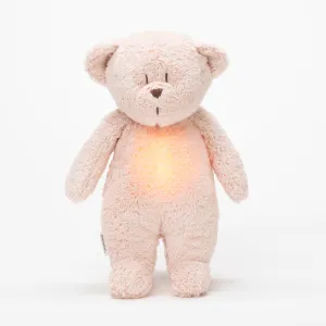 MOONIE ORGANIC HUMMING BEAR WITH LAMP ROSE