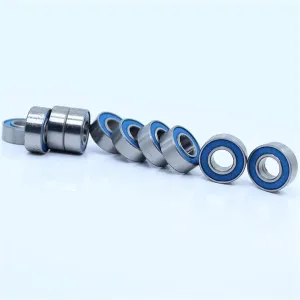 MR125rs MR106rs MR126rs 686rs 696rs Ball Bearing ABEC-3 RC Car Trucks Racing Hobby Ball Bearings for 1/10 1/8 10PCS(Orange Sealed,MR106RS-10PCS)