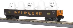 MTH RAILKING Halloween Gondola CAR with Flickering Lighted Ghosts 30-72226