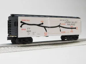 MTH RAILKING Lehigh Valley 40' Steel BOXCAR #62085 O Gauge