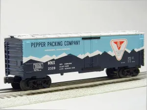 MTH RAILKING Pepper Packing Modern Reefer CAR #2328 O Gauge