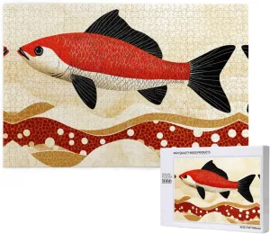 Mysterious Fish 1000 Adult Puzzles - Challenging Puzzles, Perfect for Game Nights - Completed Puzzle Sizes of 29.5 x 19.7