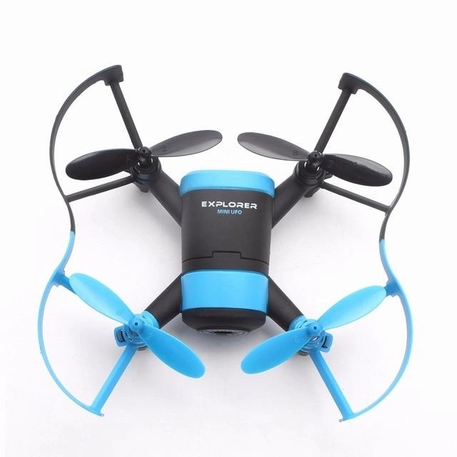 new 512V Small Flying Saucer UFO 2.4G Mini Quadcopter with 0.3MP Camera Headless Mode RC Drone helicoptero de controle remoto