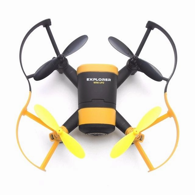 new 512V Small Flying Saucer UFO 2.4G Mini Quadcopter with 0.3MP Camera Headless Mode RC Drone helicoptero de controle remoto