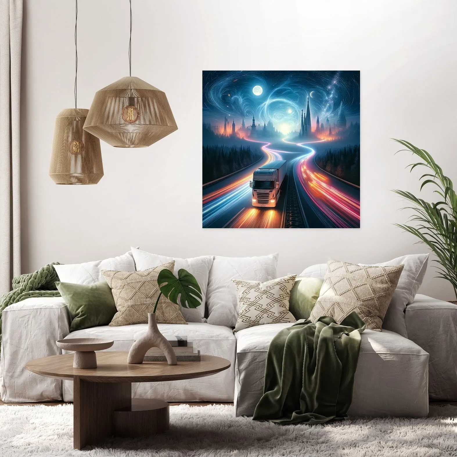 Night's Voyage Canvas