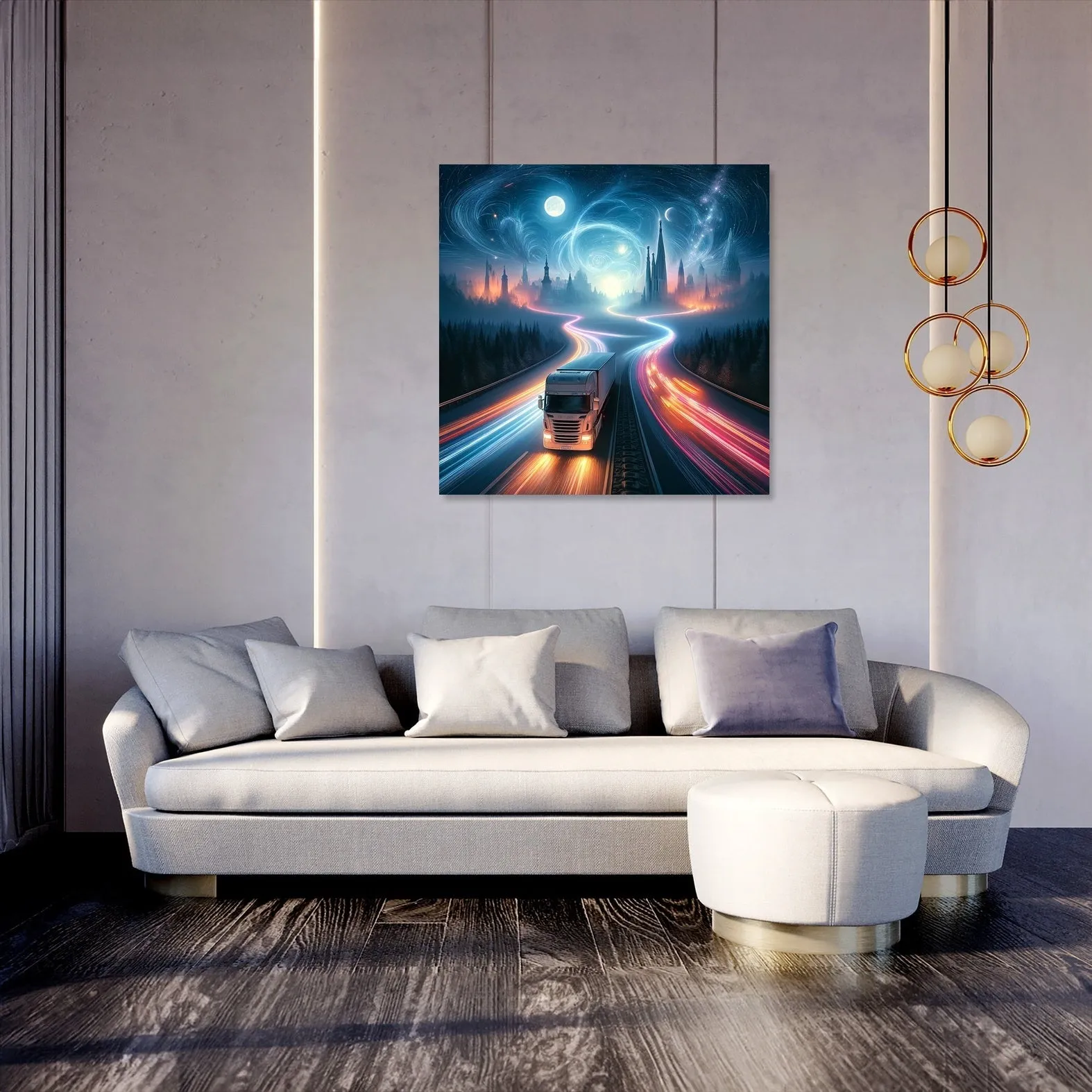 Night's Voyage Canvas
