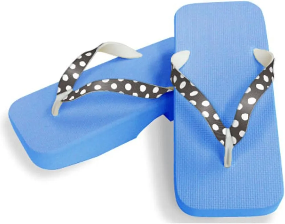 [One Step] [Hajime] Geta Clogs, Soft and Water Resistant, Made of Sponge, 11.2 inches (28.5 cm), SB/Dot x Black, Dot x Black (Dot x Black/28.5), dot/black, 28.5 cm