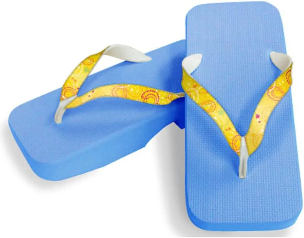 [One Step] [Hajime] Geta Geta Clogs, Soft and Water Resistant, Made of Sponge, 10.6 inches (27 cm), SB/Fireworks x Yellow, Fireworks x Yellow (Hanabi x Yellow/27), Hannabi × Yellow, 27.0 cm