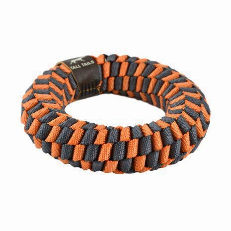 Orange Braided Ring Toy, by TALL TAILS®