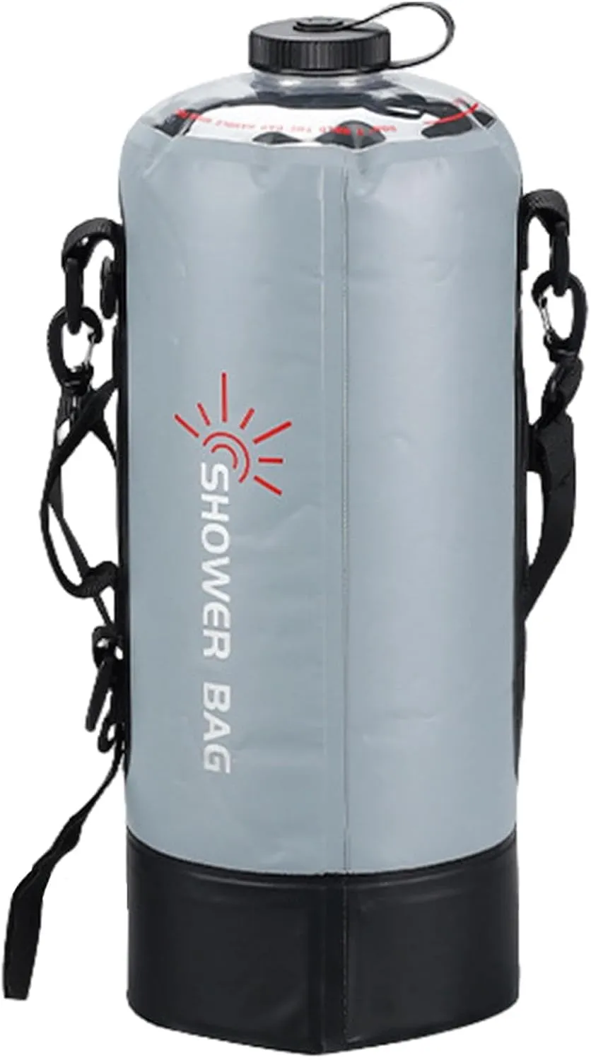 Outdoor Shower Bag | Solar Camping Shower | Portable Shower Bag for Camping, Large Capacity Solar Outdoor Shower Bag