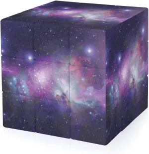 Outer Space Galaxy Universe Funny 3x3x3 Cube Smooth Lightweight Puzzle for Adult Graphic Printing Travel