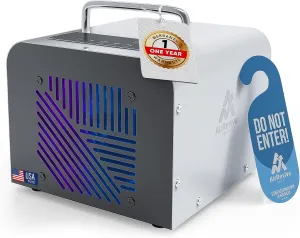 Ozone Generator- 100,000mg- Premium Ozone Odor Eliminator for home & commercial use- Portable Ozone Machine Odor Removal for Smoke, Pet & Other Smell- Large Areas Ionizer Air Purifier for Home, Car