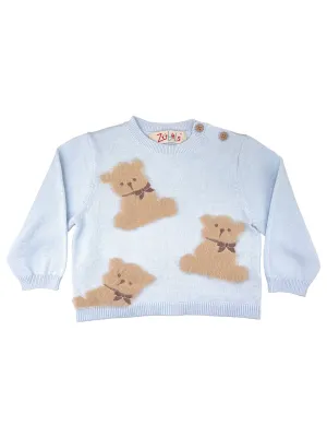 PA Boys Bear Lightweight Knit Sweater