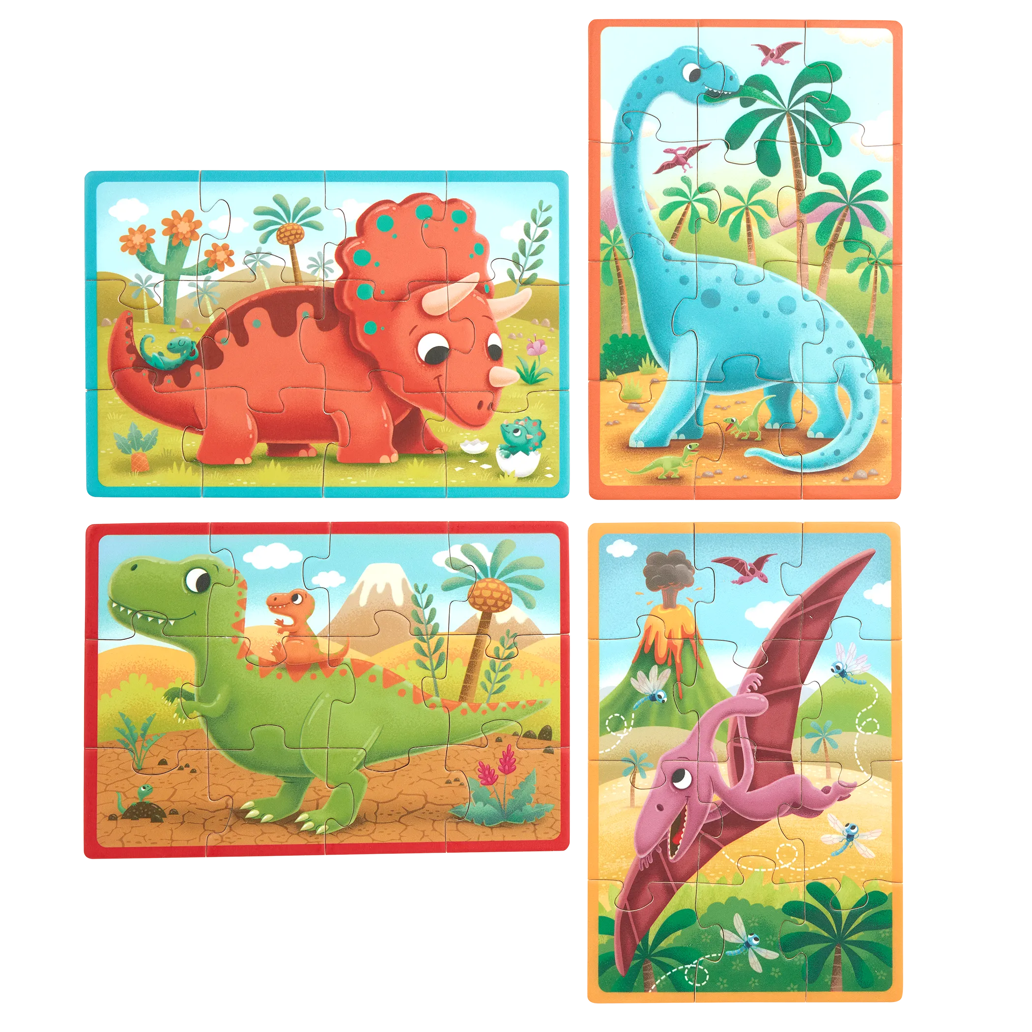 Pack o' Puzzles - Dinosaurs