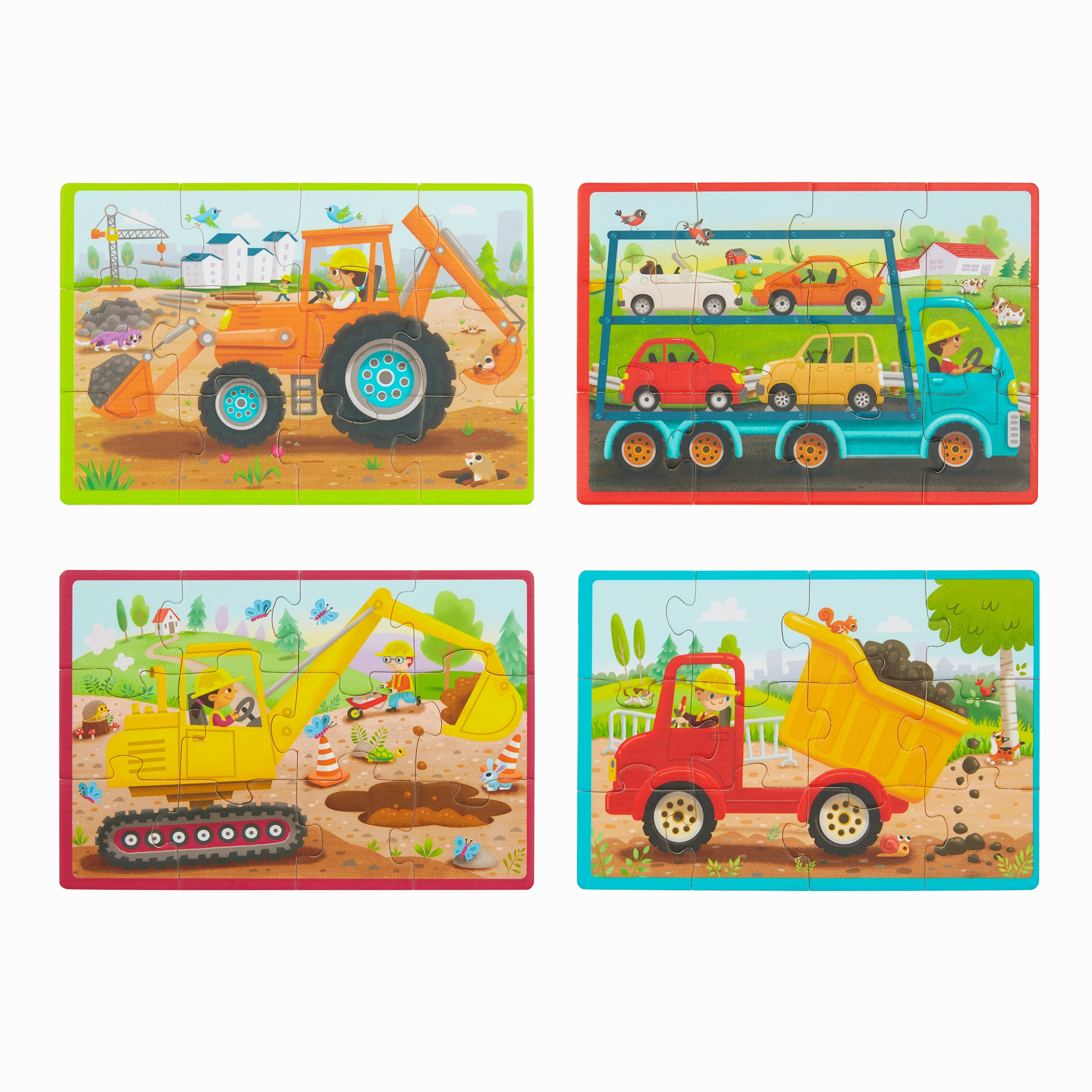 Pack o' Puzzles - Trucks