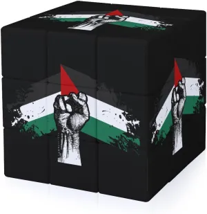 Palestinian Freedom Forces Funny 3x3x3 Cube Smooth Lightweight Puzzle for Adult Graphic Printing Travel