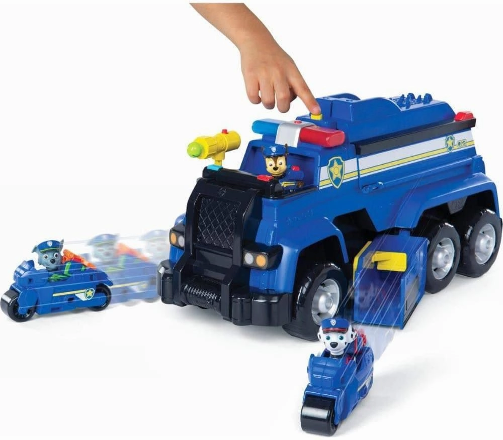 PAW Patrol 6058329 - Chase’s 5-in-1 Ultimate Police Cruiser with Lights and Sounds