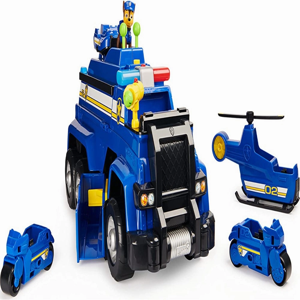 Paw Patrol Chase’s 5-in-1 Ultimate Police Cruiser with Lights and Sounds