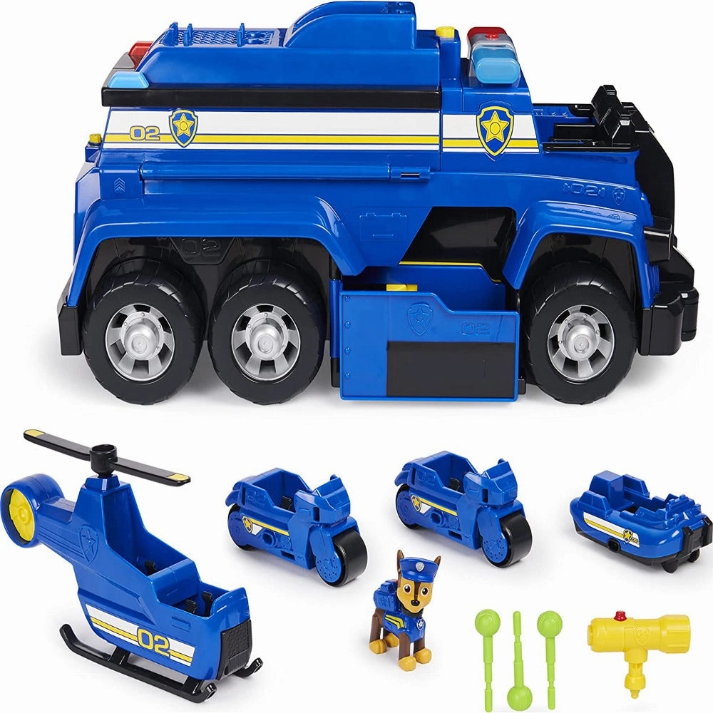 Paw Patrol Chase’s 5-in-1 Ultimate Police Cruiser with Lights and Sounds