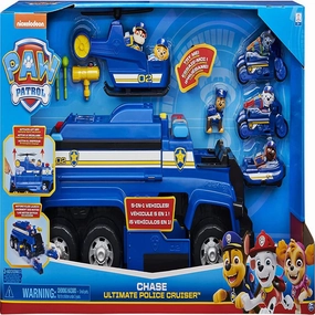 Paw Patrol Chase’s 5-in-1 Ultimate Police Cruiser with Lights and Sounds